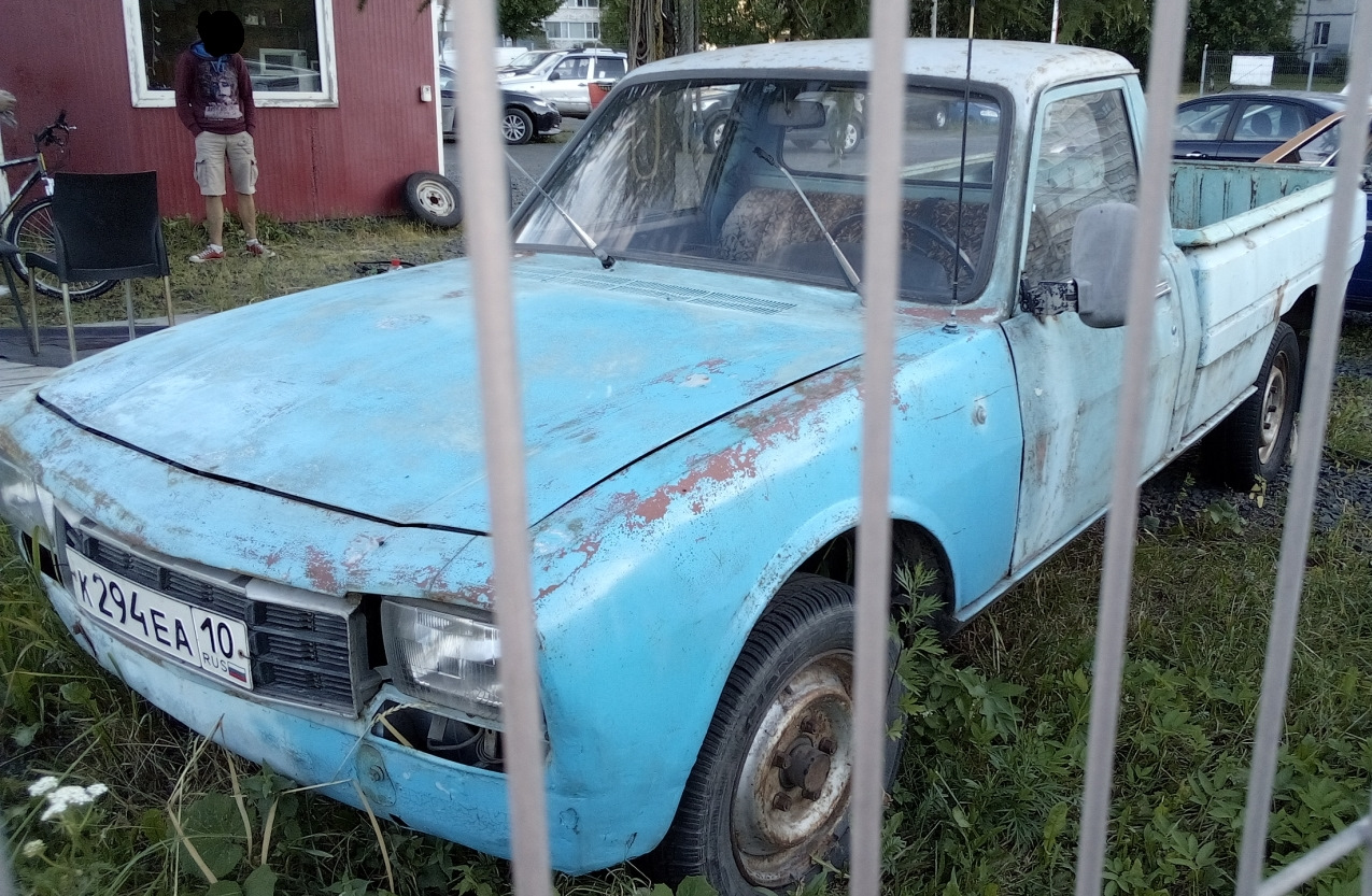 Peugeot 504 pick-up, Петрозаводск — Сообщество «Брошенные Машины» на DRIVE2