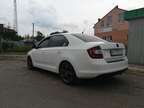 Skoda rapid занижение 70