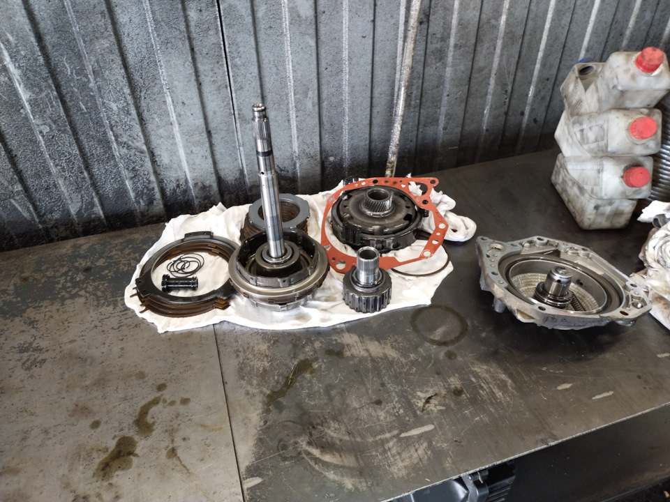 Пинается и пробуксовывает АКПП, замена тефлоновых колец. — Peugeot 407 ...