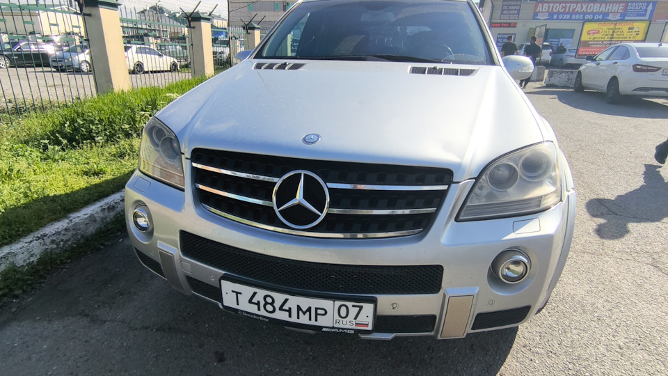 Mercedes-Benz ML 63 AMG Свап M113