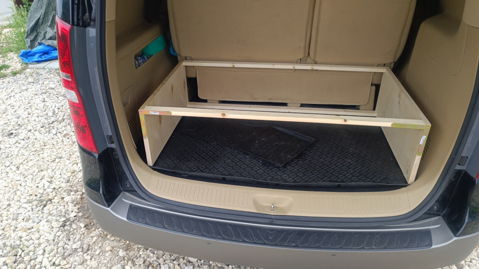 Слишком много места ) — Hyundai H1 (2G), 2,5 л, 2018 года другое