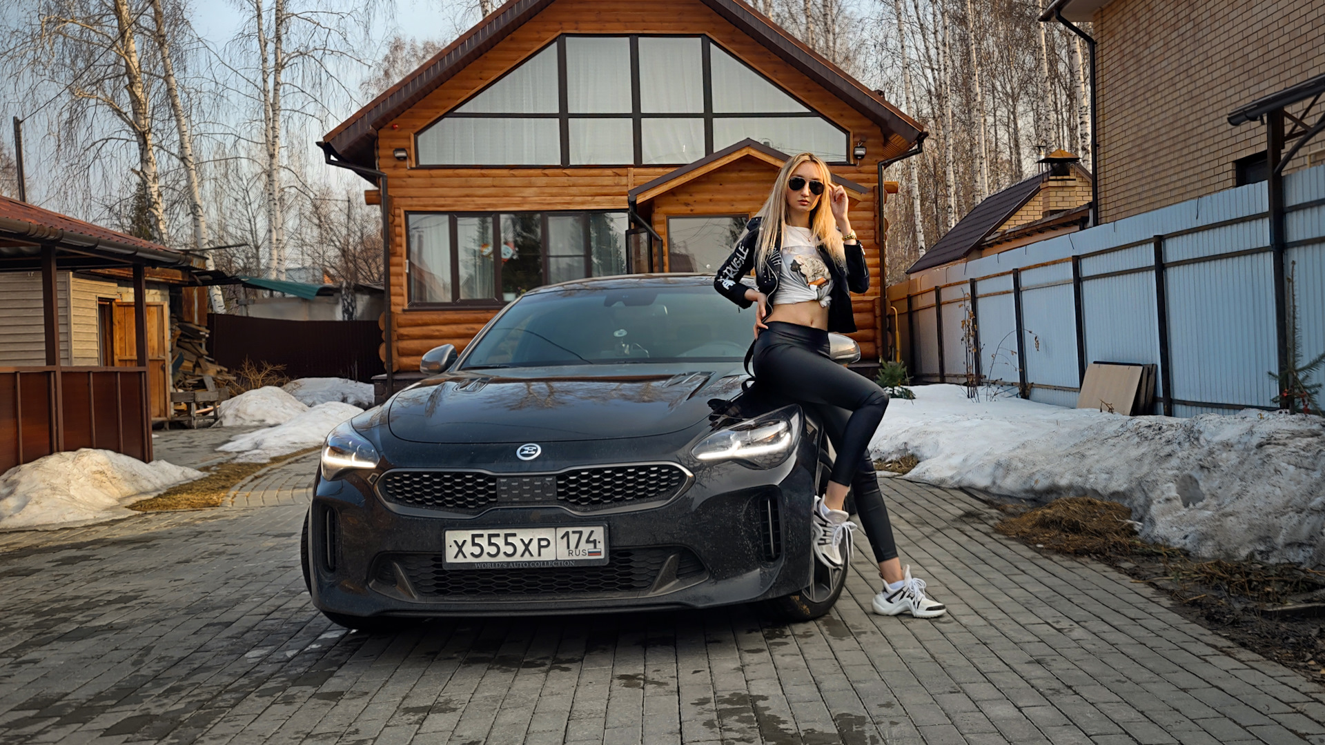 KIA Stinger 3.3 бензиновый 2019 | Черный тигр на DRIVE2