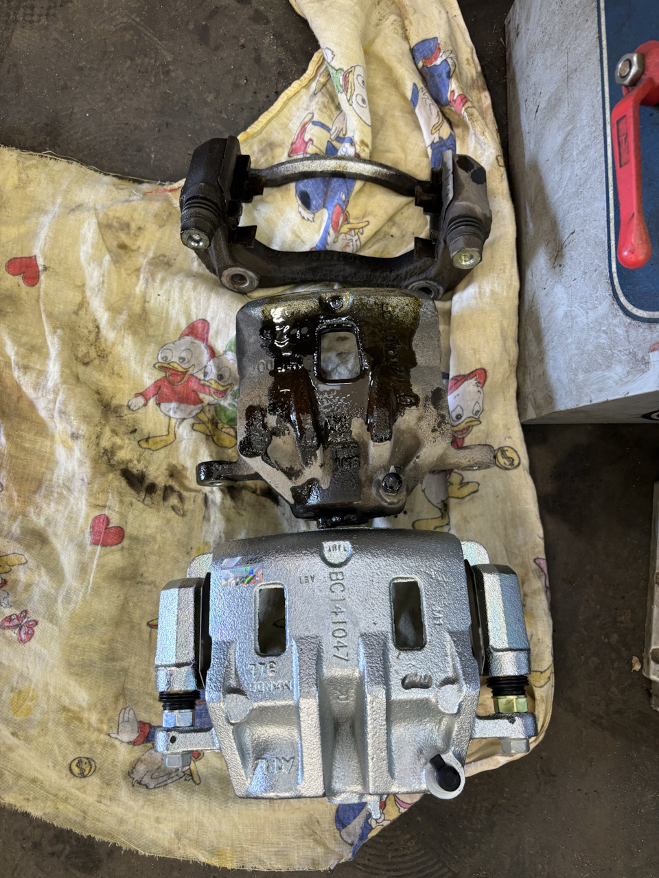 Замена суппортов, дисков и колодок от Санта фе — Hyundai Elantra (5G ...