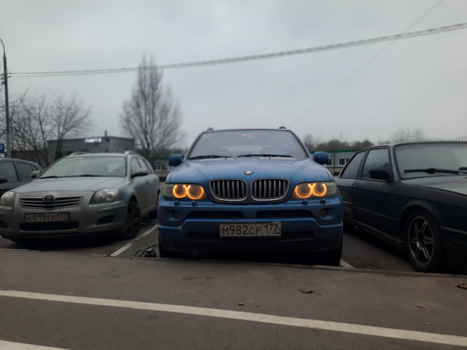 Нифига не светят фары, диоды или ксенон? — BMW X5 (E53), 3 л, 2004 года ...