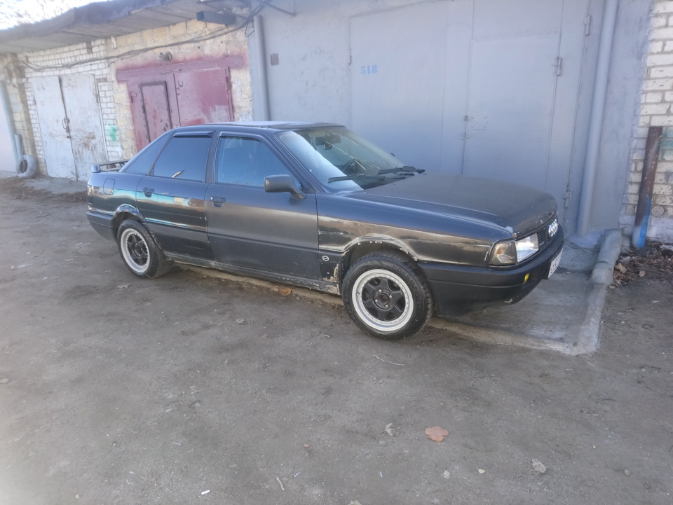 Наконец то закончил малярку! — Audi 90 (B3), 2 л, 1990 года | своими ...