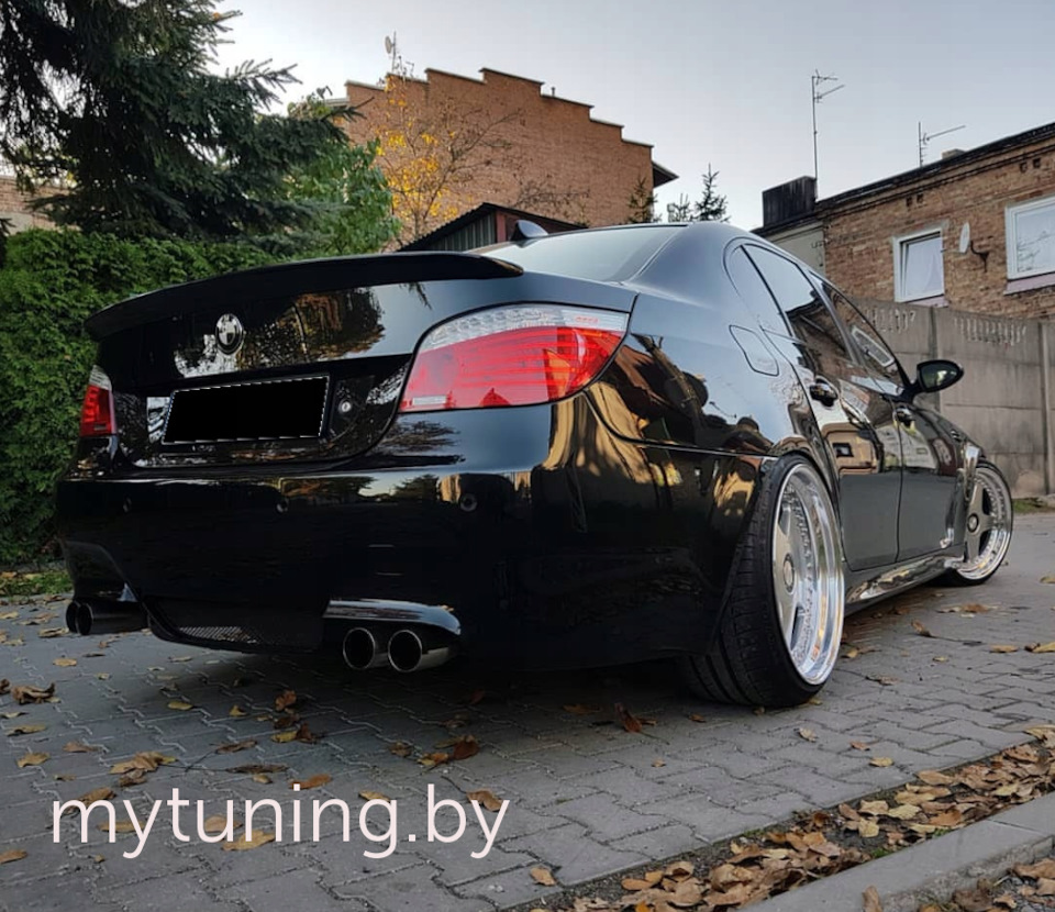 Спойлер AC SCHNITZER на багажник для BMW 5 E60 — MyTuning.by на DRIVE2