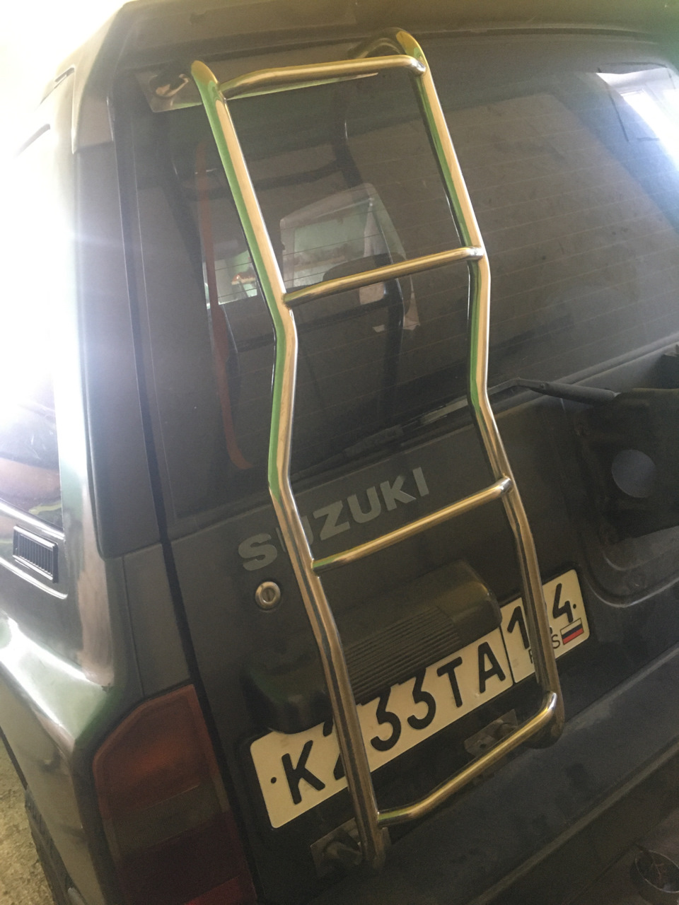 Лестница на крышку багажника — Suzuki Escudo (1G), 1,6 л, 1992 года ...