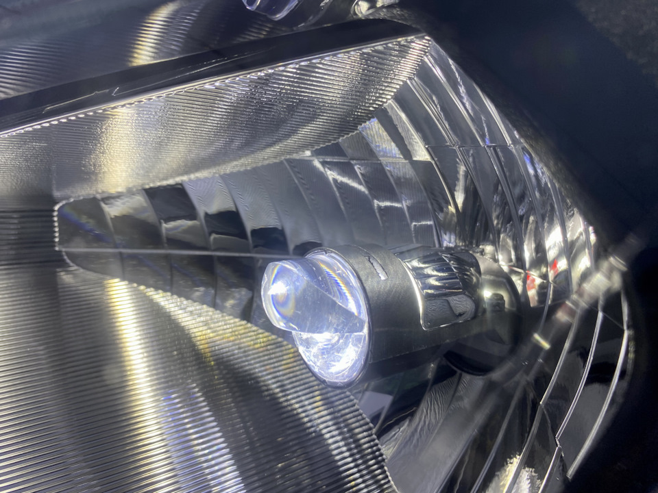 Хорошие лампы LED линзы! — Lada Гранта Лифтбек (2G), 1,6 л, 2018 года ...