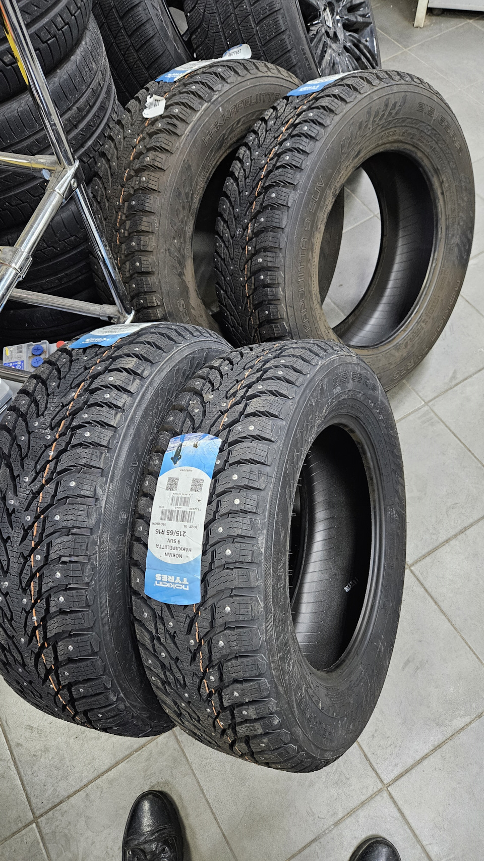 Новая резина Nokian Tyres Hakkapeliitta 9 SUV 215/65 R16 102T — KIA ...