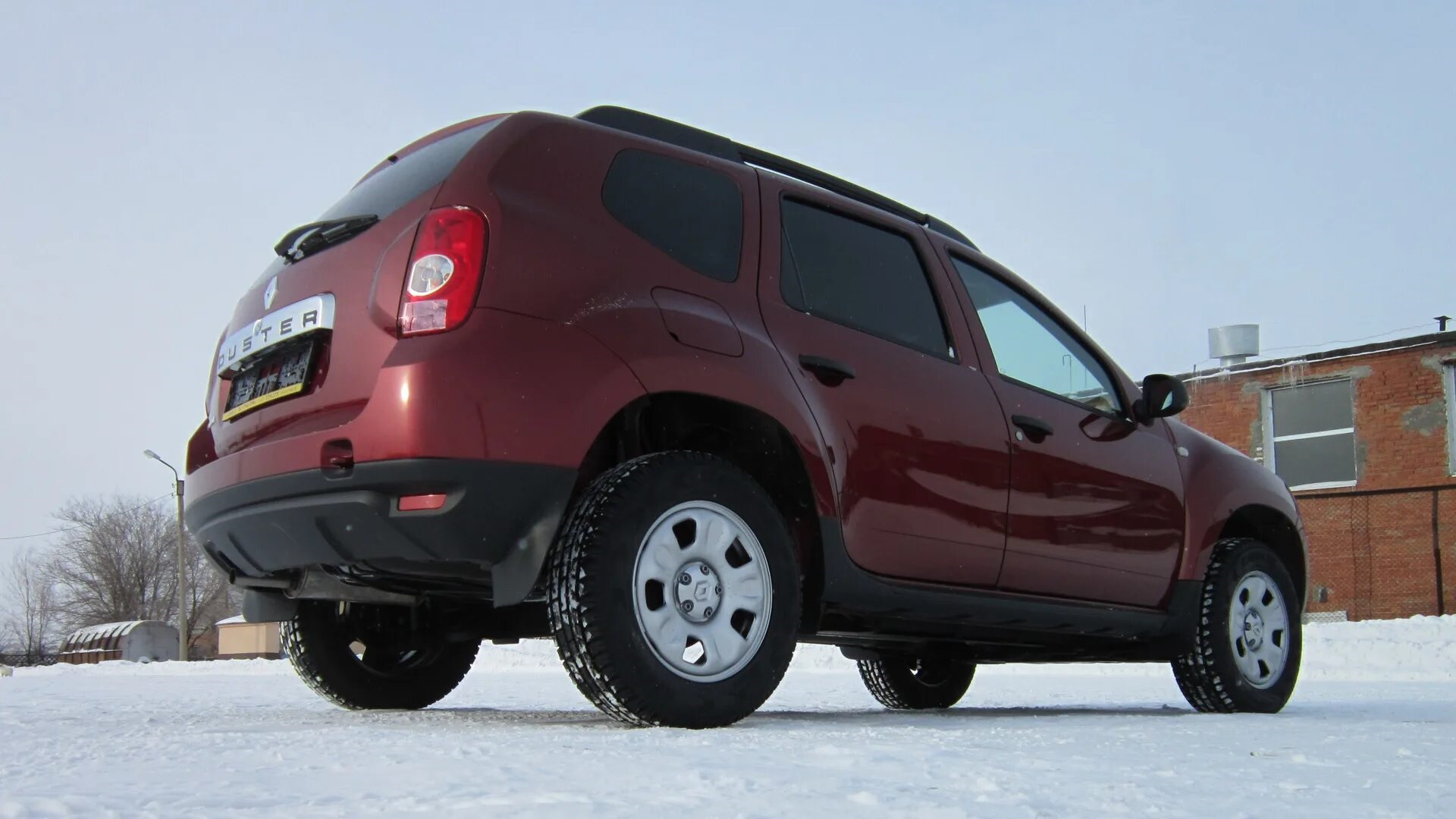 Renault Duster 2014 красный