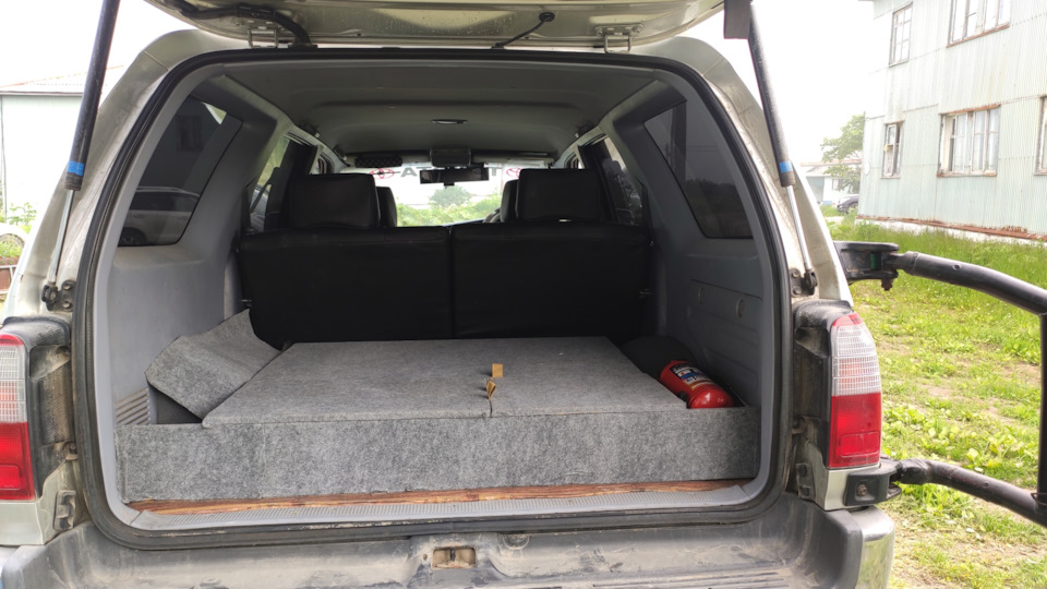 Спальник своими руками — Toyota Hilux Surf (3G), 3 л., 2000 года ...