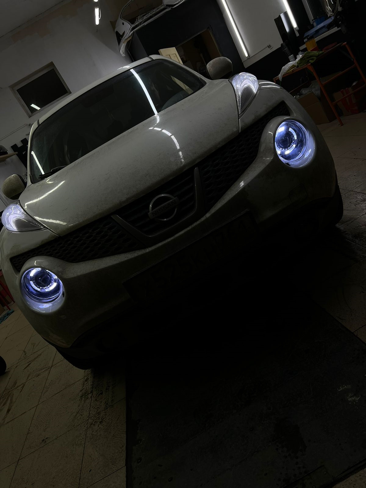 LED фары вместо ксенона — Nissan Juke (1G), 1,6 л, 2015 года | тюнинг ...