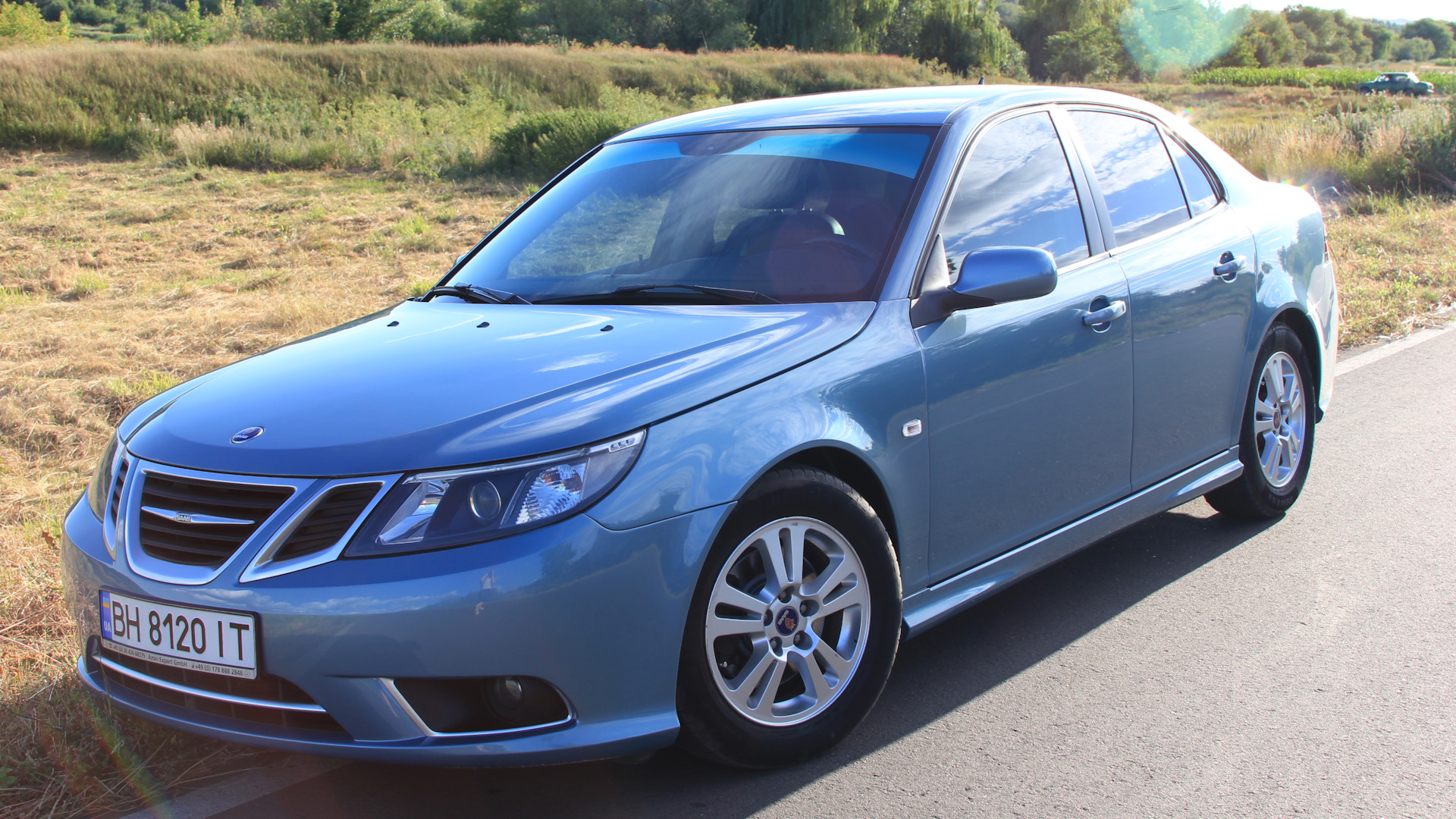 Saab 9-3 (2G) 1.9 дизельный 2008 | Ice Blue на DRIVE2