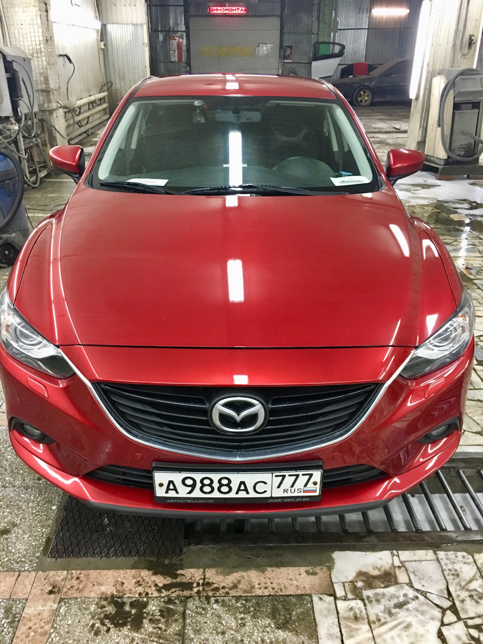 Мойка. Жидкий полимер консервант. — Mazda 6 (3G) GJ, 2 л, 2014 года | мойка  | DRIVE2