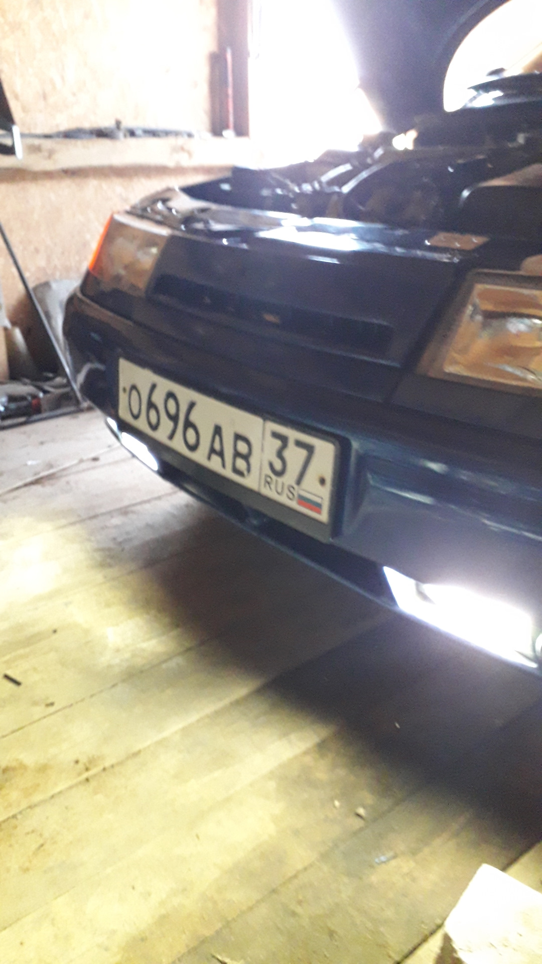Лед лампы в противотуманки — LADA 21104, 1,6 л., 2003 года | своими ...