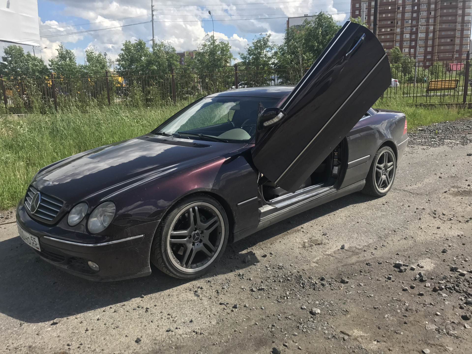 Мерседес CL 63 AMG ламбо двери