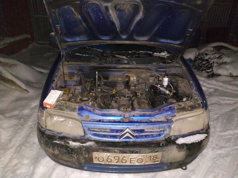 Раскоксовка поршневой средством Лавр 202 — Citroen Berlingo (1G), 1,8 л ...