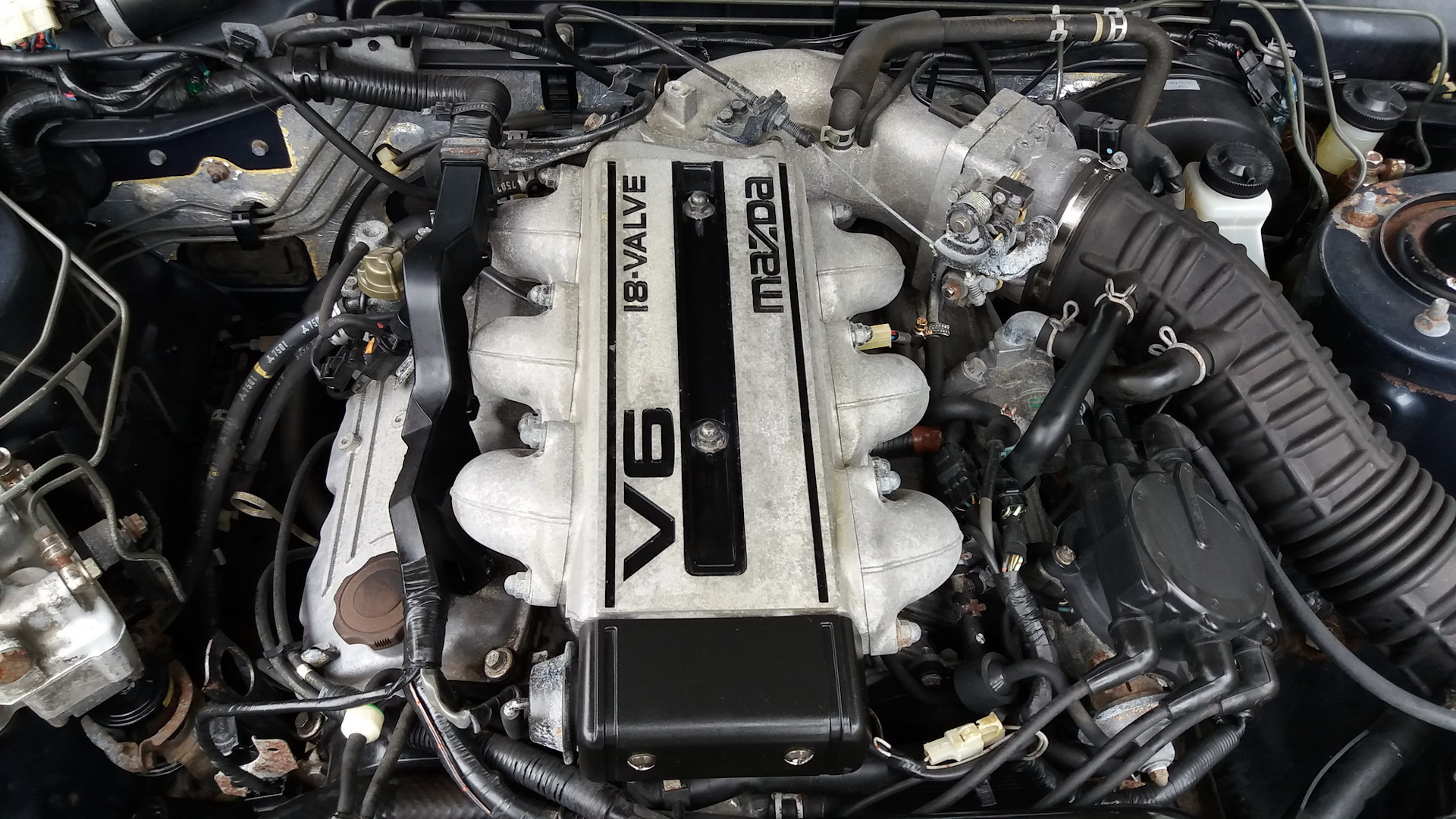 Купить двигатель 5 литров. Mazda с двигателем v6. Mazda 929 ДВС. Мазда 929 3.0 v6. ДВС Mazda v6 3.0.