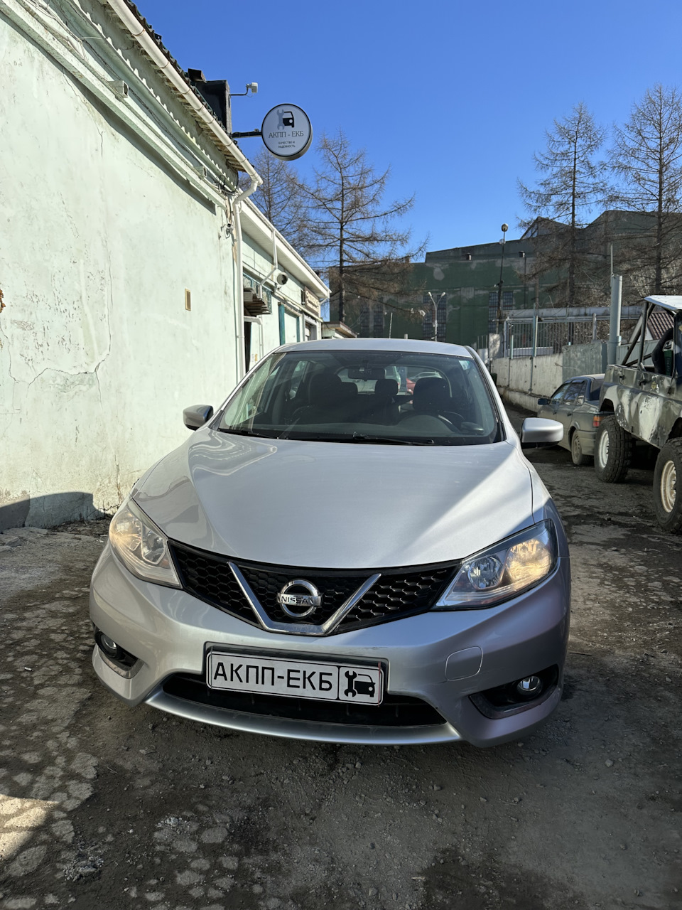 Замена вариатора CVT на АКПП Nissan TIIDA 2015 в Екатеринбурге АКПП-ЕКБ ...