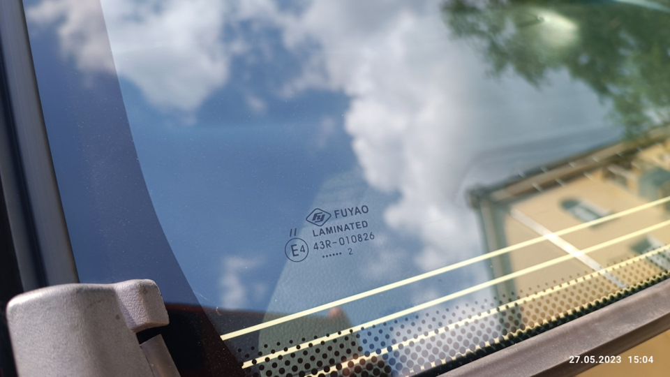 Замена лобового стекла (Fuyao, г. Калуга) — SsangYong Kyron, 2 л, 2012 ...