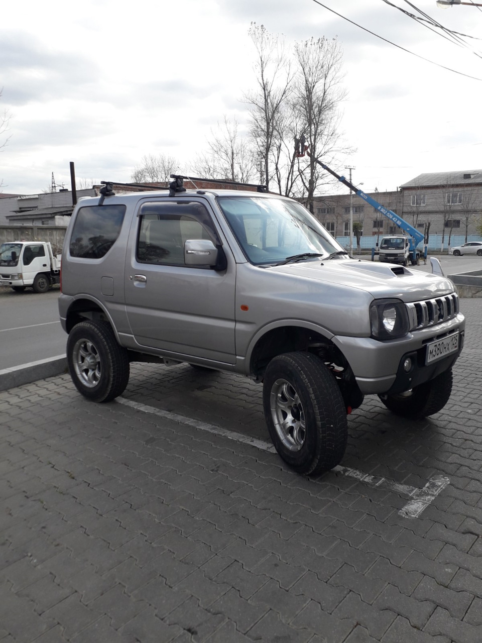 Лифт подвески 4+ с учетом предыдущих ошибок. — Suzuki Jimny, 0,7 л, 2014  года | тюнинг | DRIVE2