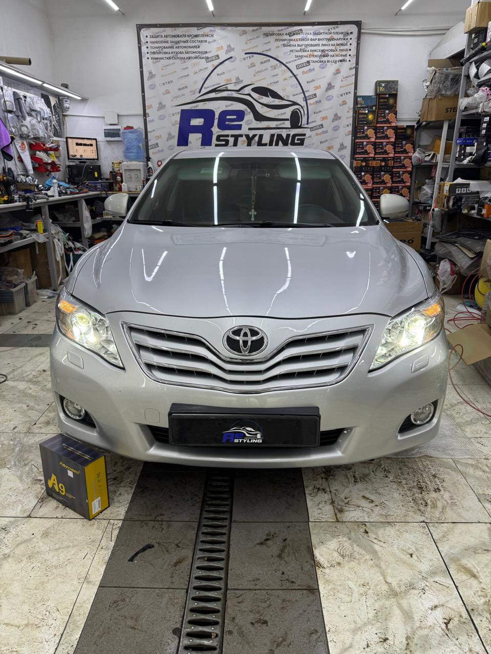 Aozoom A9 восходящее солнце — Toyota Camry (XV40), 2,4 л, 2009