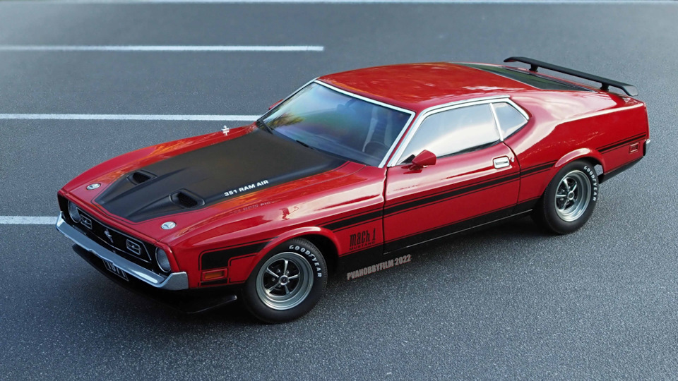 1/18 Ford Mustang Mach I, 1971 (AUTOart #72822) — Сообщество «Масштабные  Модели» на DRIVE2