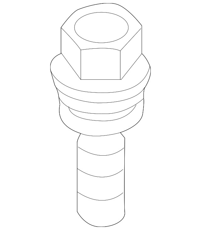 WHT002529 Болт колесный VAG | Запчасти на DRIVE2