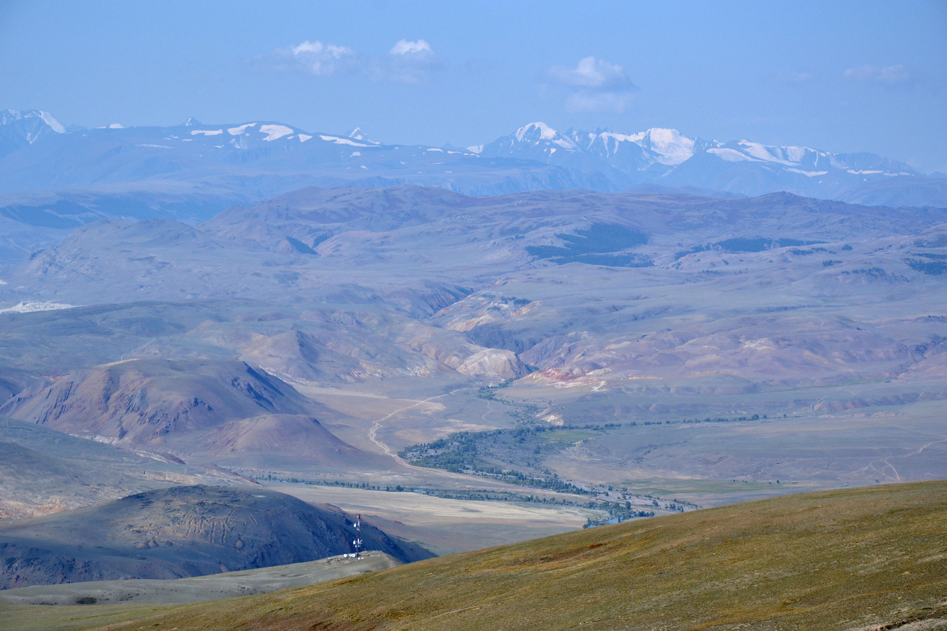 Курайский перевал горный Алтай