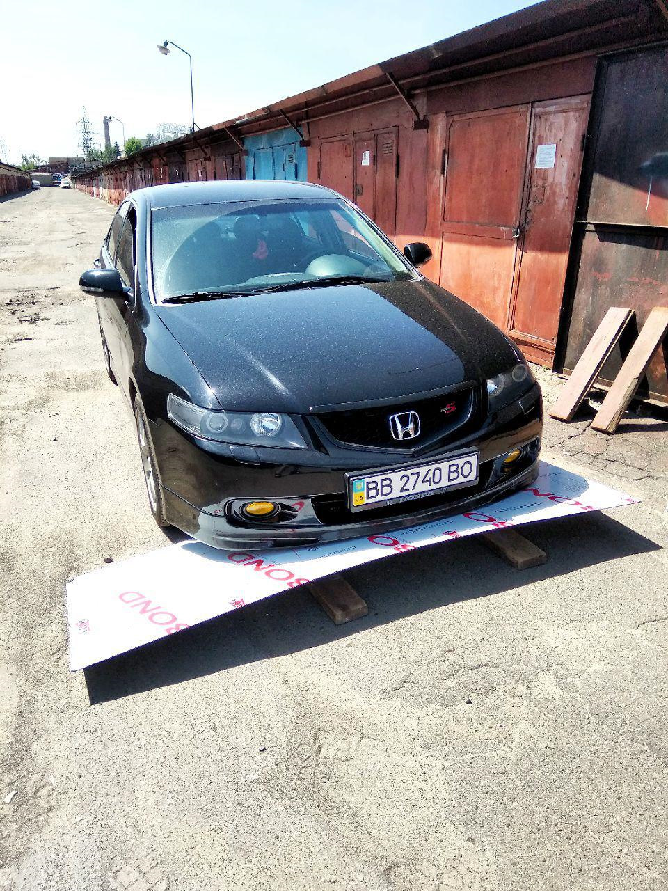 Изготовили сплиттер для Accord 7 — Honda Accord (7G), 2,4 л, 2005 года |  стайлинг | DRIVE2