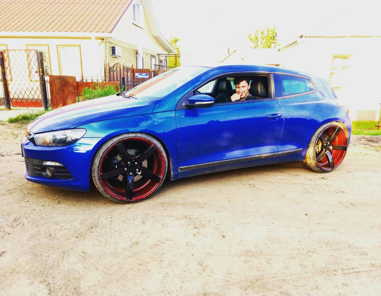 VW Scirocco на ВОССЕНАХ