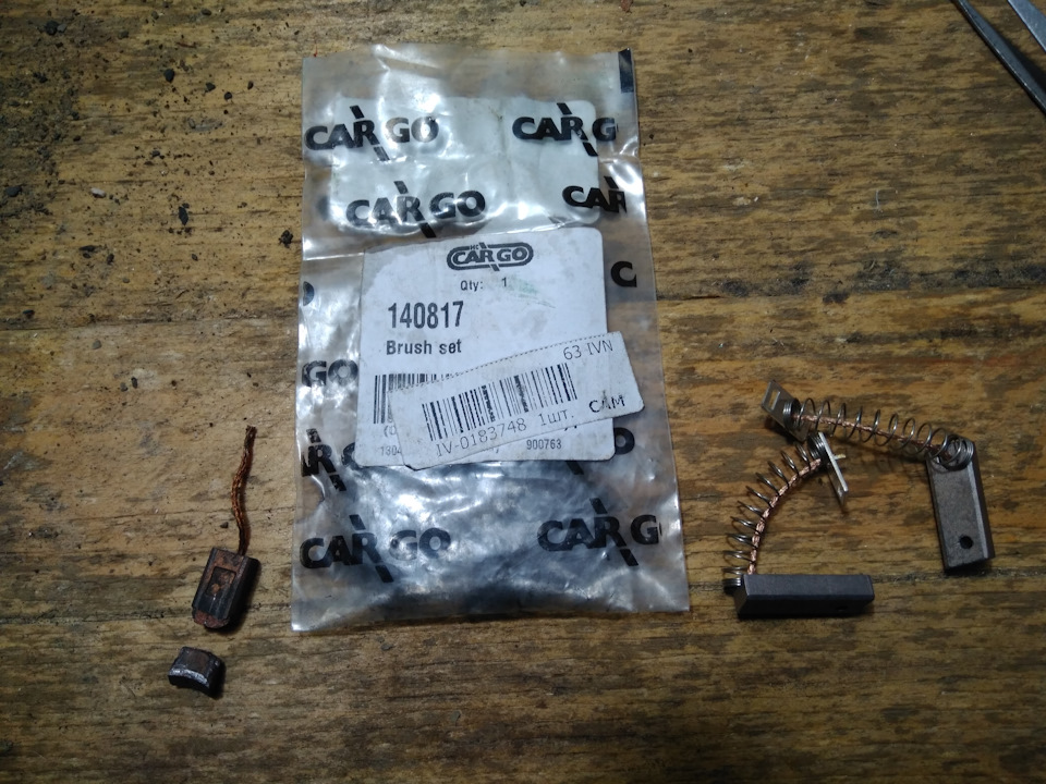 写真 Замена подшипника генератора и щёток — ZX Landmark, 2,4 л, 2007