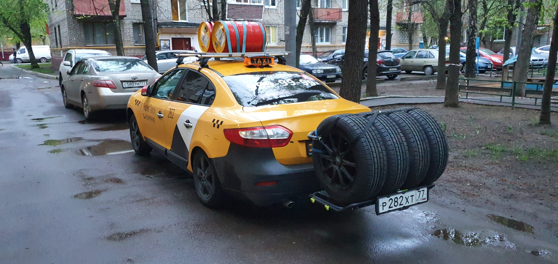 Грузовая платформа на фаркоп BuzzRack Buzz Pro P10 — Renault Fluence, 1 ...