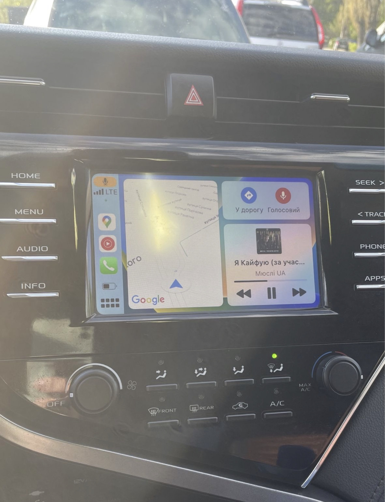 Камри carplay