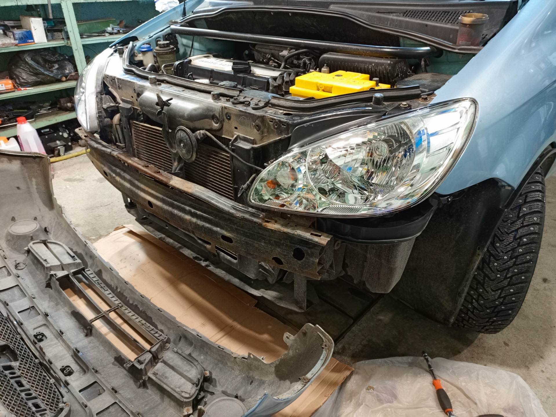 Face lift — Hyundai Getz, 1,4 л, 2007 года | своими руками | DRIVE2