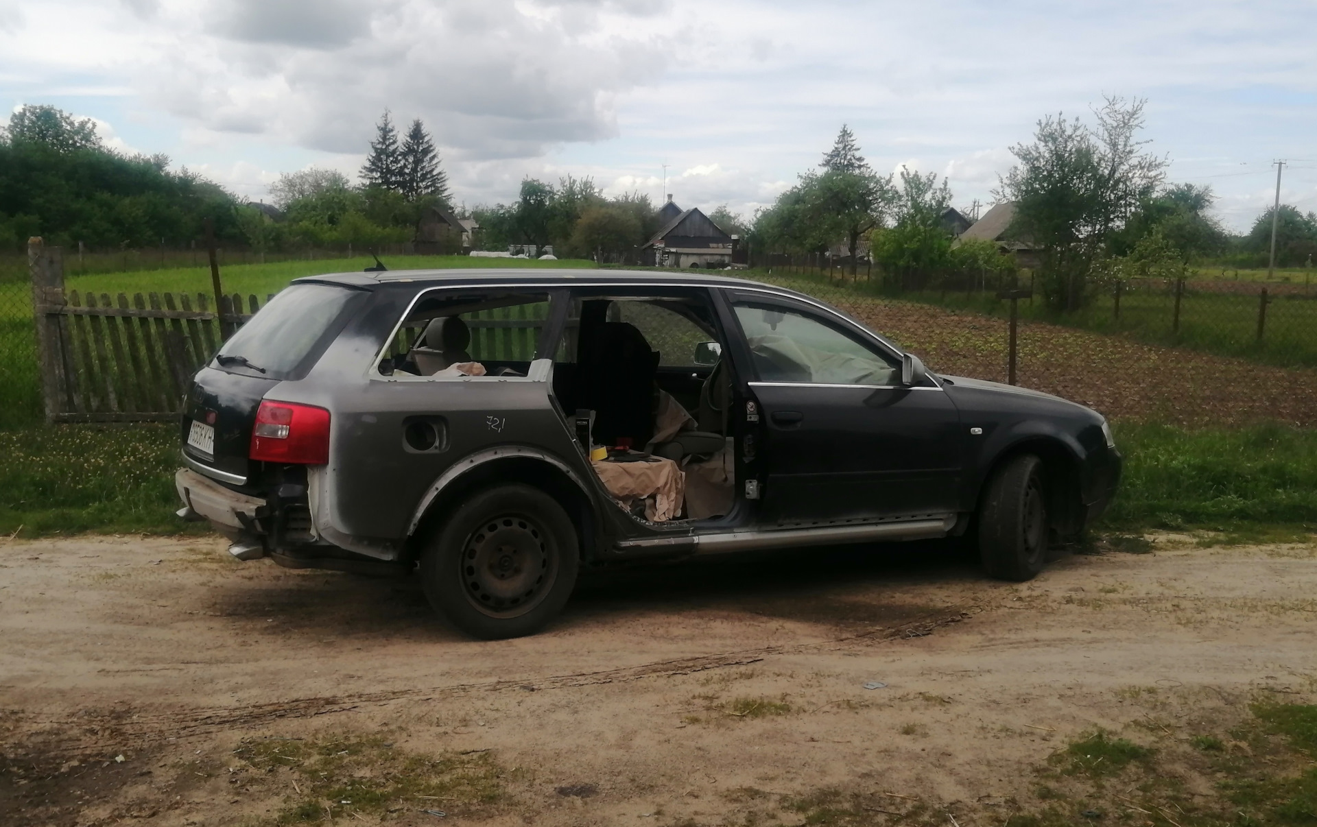 Покраска. Подготовка. Арки от ALLROAD — Audi A6 Avant (C5), 1,9 л, 2001  года | кузовной ремонт | DRIVE2