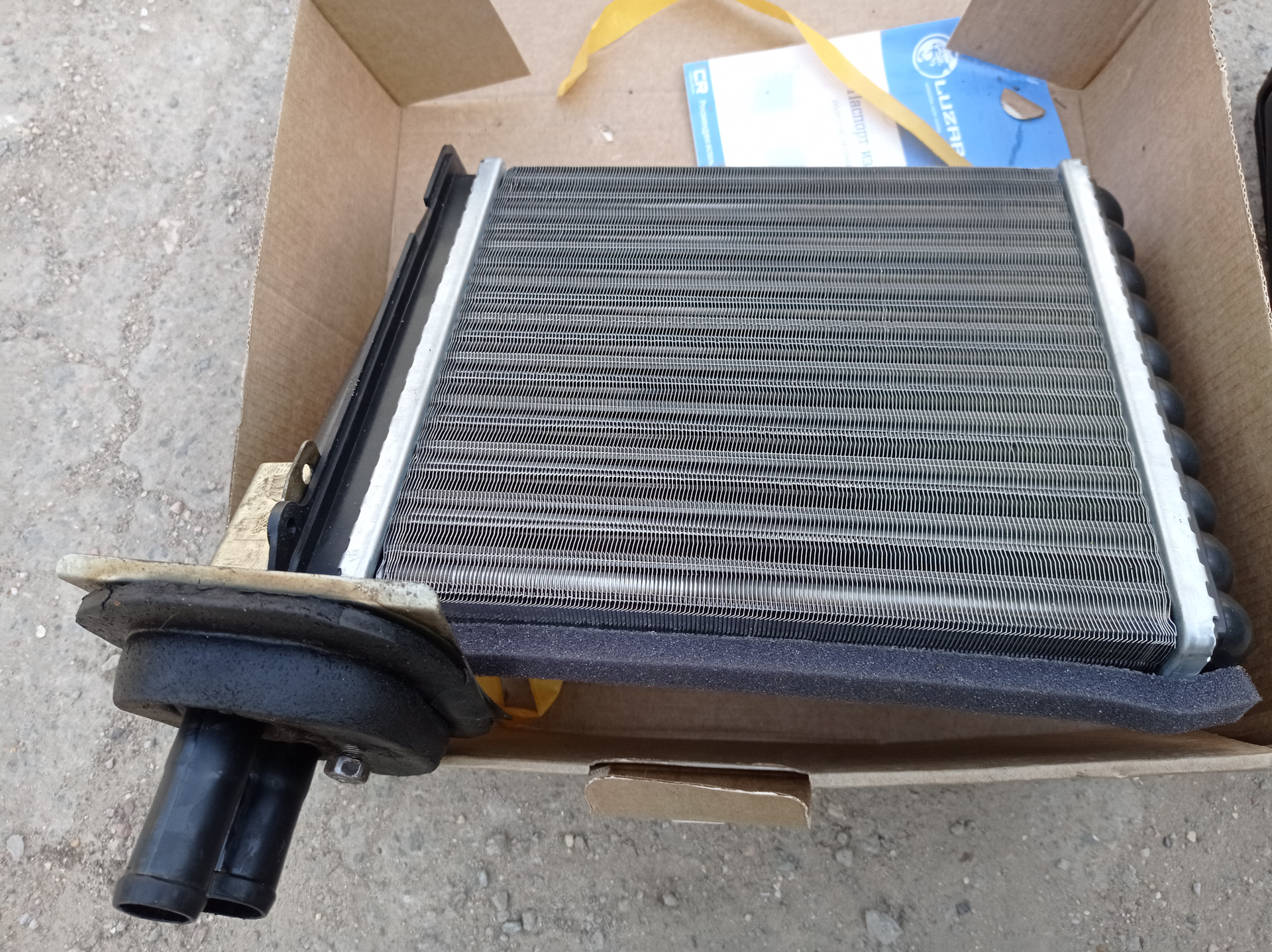 Замена радиатора печки (отопителя) Калина — Lada Калина седан, 1,4 л ...