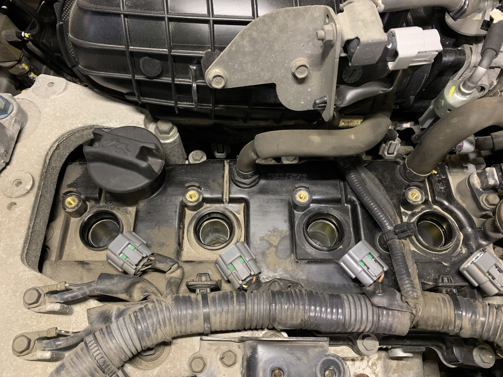 Посмотрим что внутри ДВС с ЦПГ… — Nissan X-Trail II (t31), 2,5 л, 2010 ...