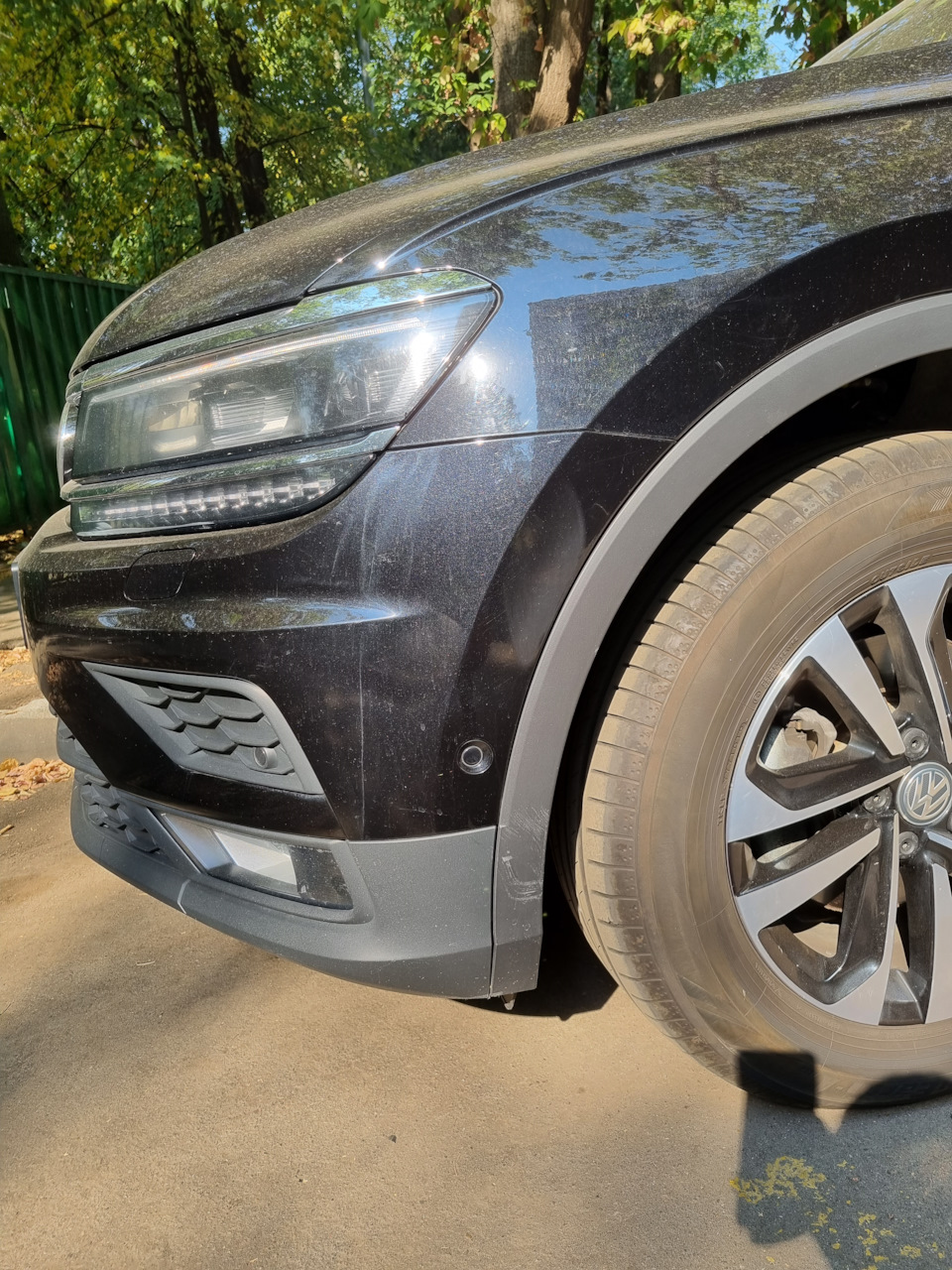 Нехорошие людишки — Volkswagen Tiguan (2G), 1,4 л, 2019 года | ДТП | DRIVE2