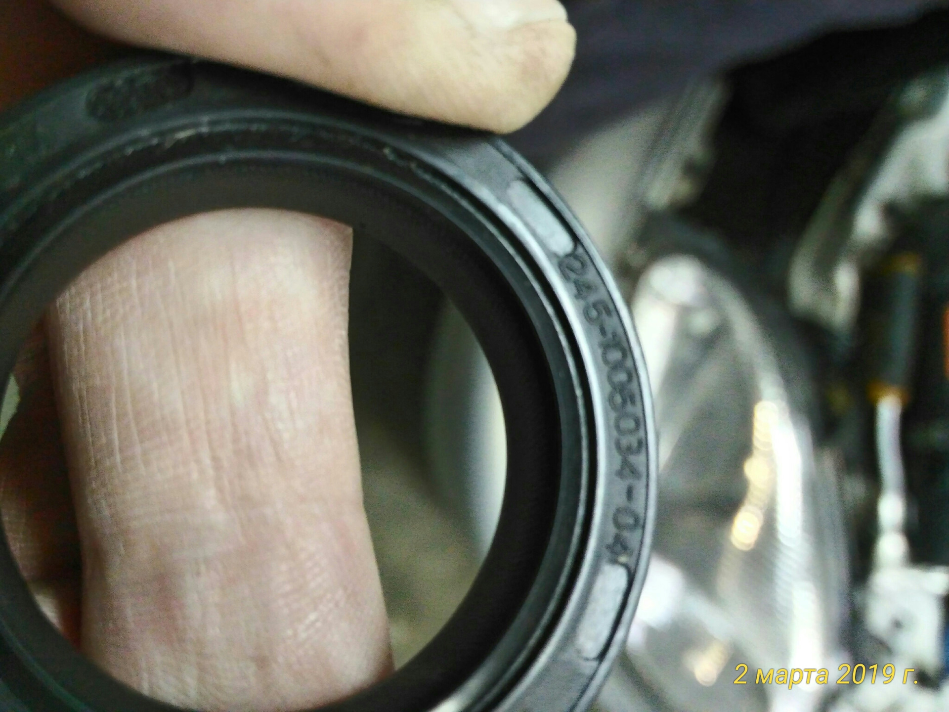 Сальник задний распредвала и прокладка крышки клапанов — ЗАЗ Chance, 1 ...