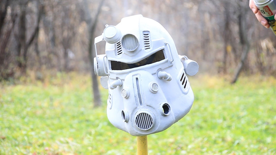 Fallout 4 Fan Art- T51 Power armor, Helmet. Шлем силовой брони. | Alaf 3D Art | Дзен