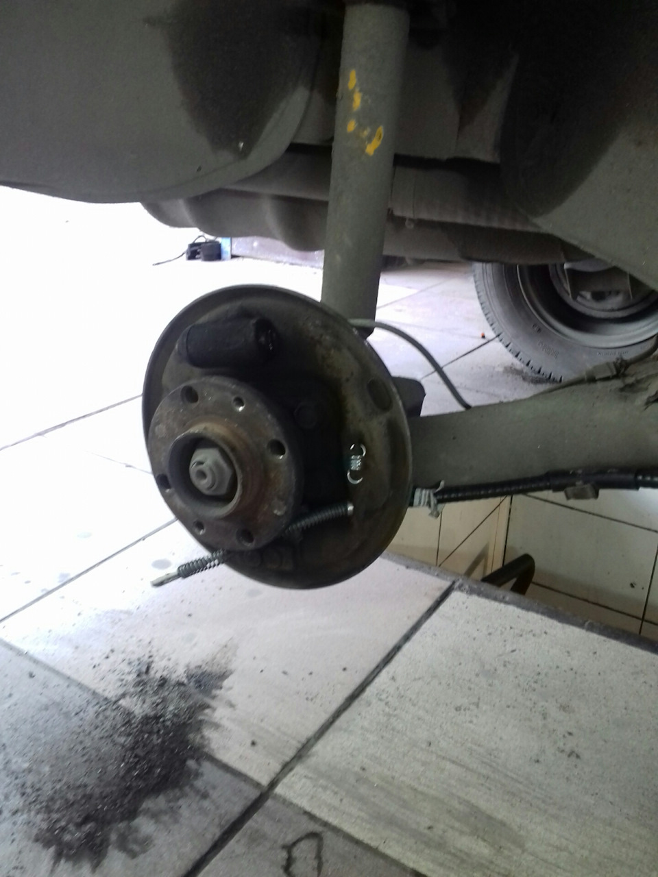 Не держит ручник — Lada 21099, 1,5 л, 2002 года | визит на сервис | DRIVE2