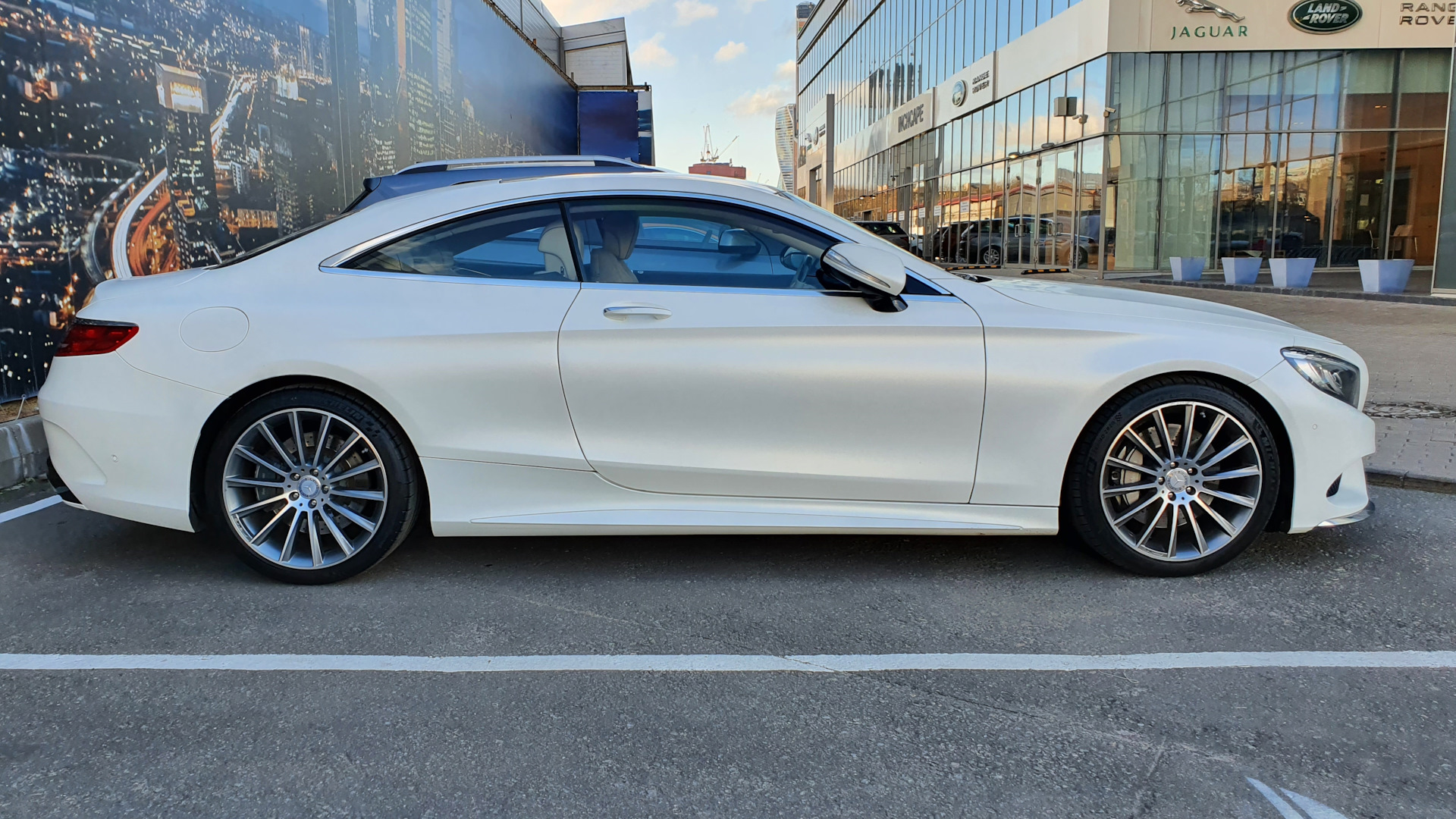 Mercedes Benz s Coupe камни Сваровски