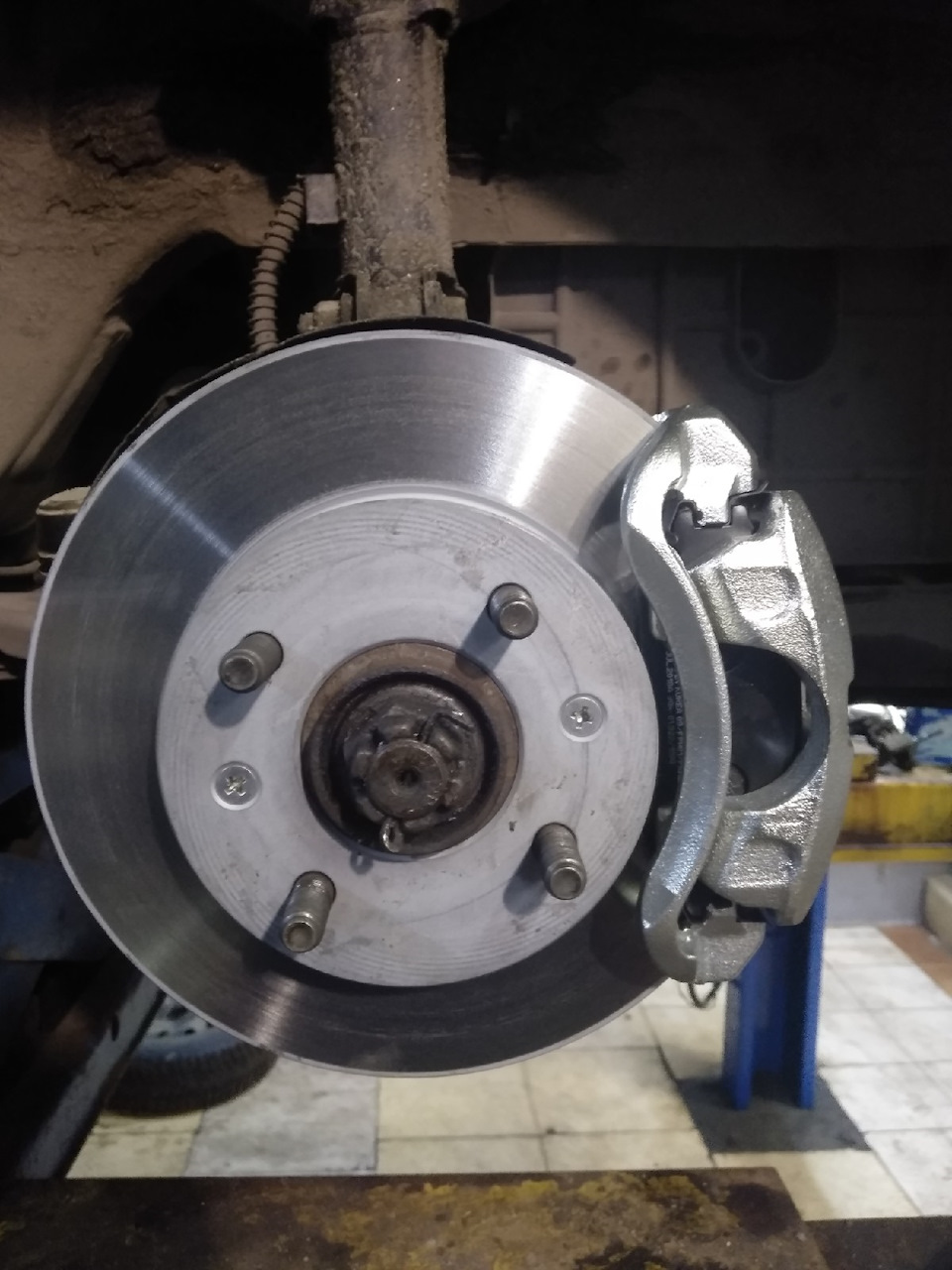 Новые суппорта — Hyundai Accent (2G), 1,5 л, 2008 года | визит на ...