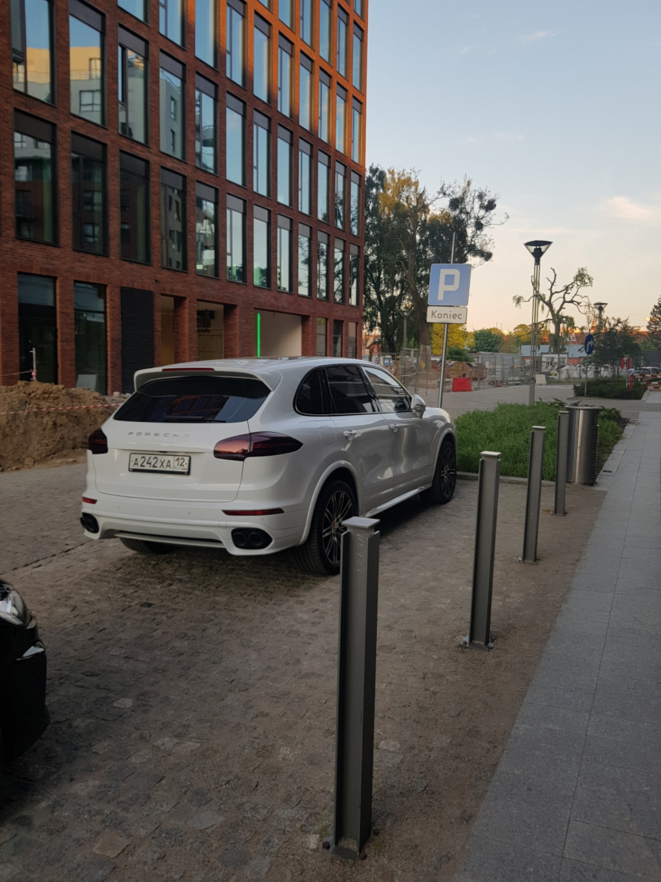 еду на Берлин за Теслой — Porsche Cayenne (2G) 958, 3 л, 2016 года |  наблюдение | DRIVE2