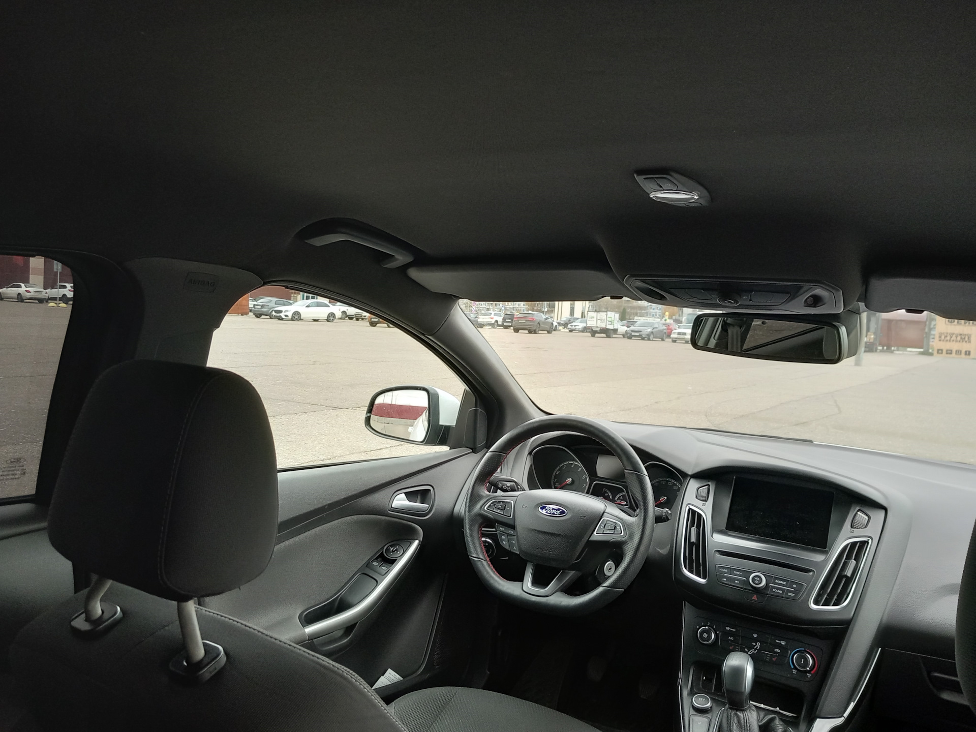 Черный потолок - Ford Focus III Sedan, 1,6 л, 2012 года тюнинг DRIVE2