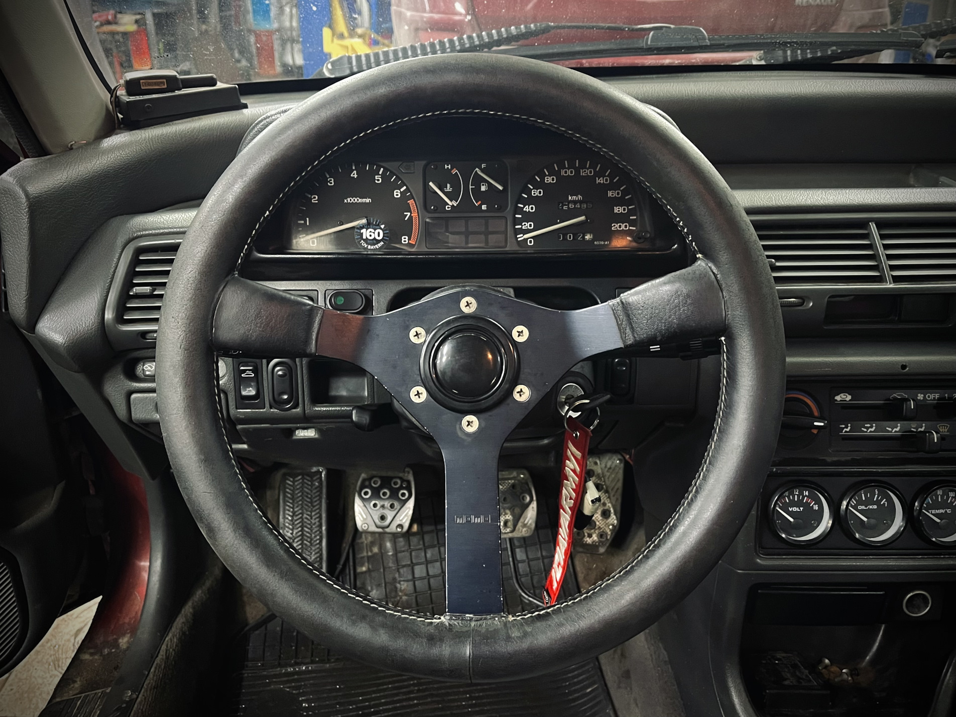 Руль + четырехточечные ремни — Honda Civic Shuttle (2G), 1,6 л, 1990 ...