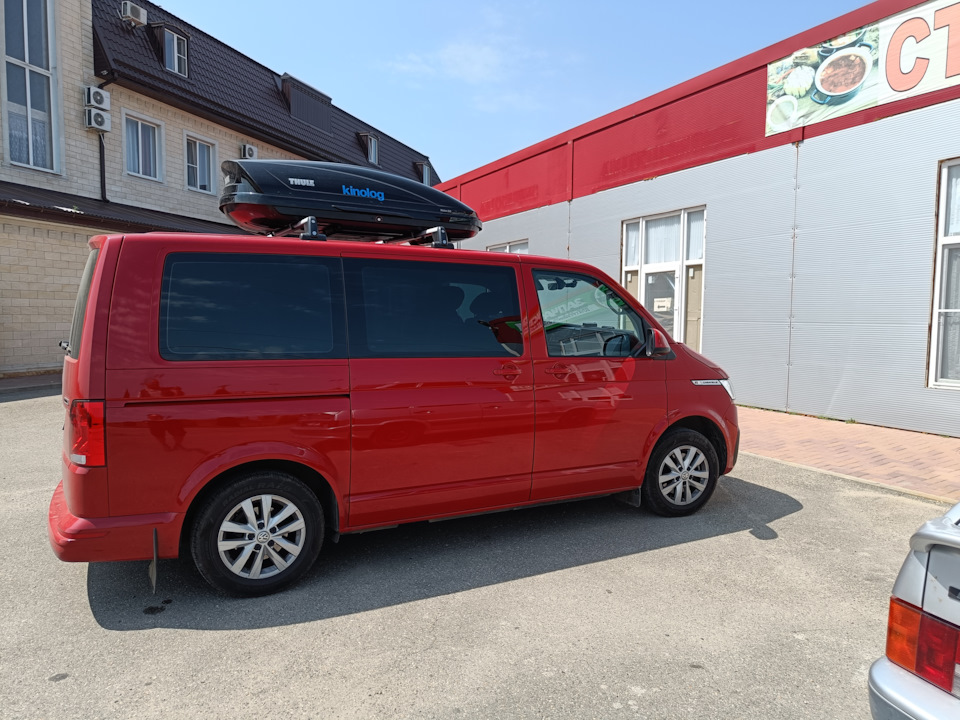 бокс на крышу volkswagen caravelle