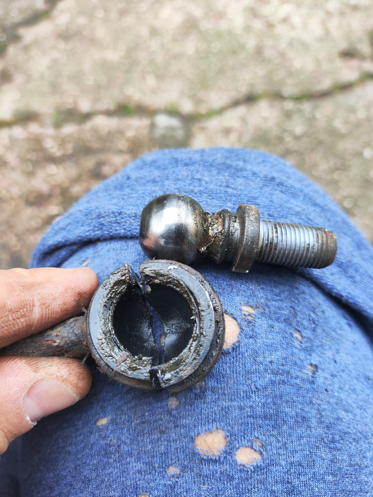 Замена стоек стабилизатора — KIA Rio (3G), 1,6 л, 2015 года | плановое ...