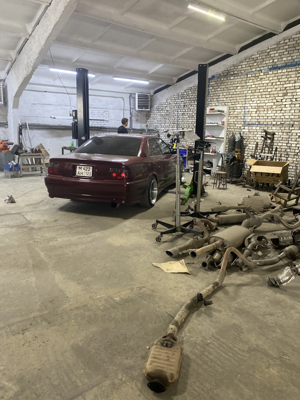 Заменил глушитель+видео. Теперь чайзер волк в овечьей шкуре 🥲 — Toyota ...